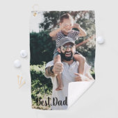 Beste pa Ever Modern Foto Golfhanddoek (Insitu)