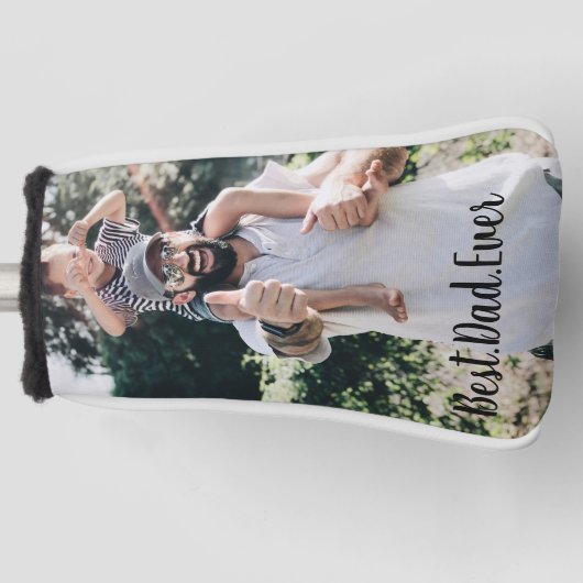 Beste pa Ever Modern Foto Golfheadcover (Voorkant)