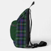 Beste pa Golf liefhebber Gag Plaid Tartan Sling Bag (Rechts)