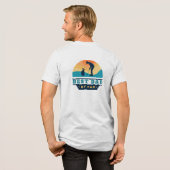 Beste pa Golf Lover Custom Tri-Blend Shirt (Voorkant)