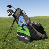 Beste pa Golfer Golf Towel 2023 Golfhanddoek (Groen)