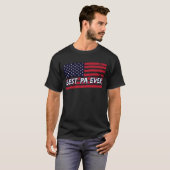 Beste Pa ooit bij ons Flag Grandpa Fathers Day Gif T-shirt (Voorkant volledig)