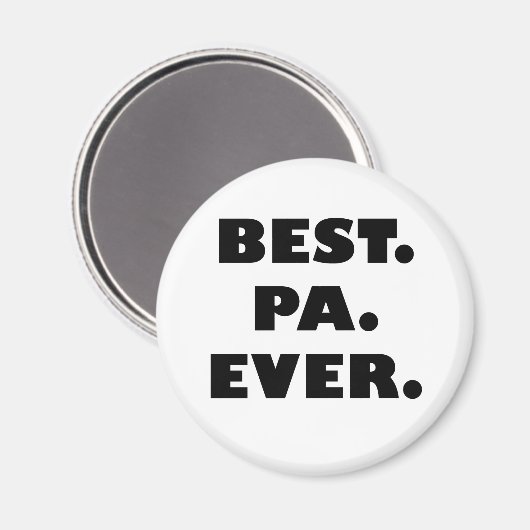 Beste Pa ooit Magneet (Voorkant / Achterkant)