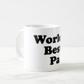 Beste Pa van de wereld Koffiemok (Voorkant links)