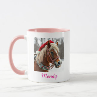 Beste Paard Gepersonaliseerde Naam Foto Mok