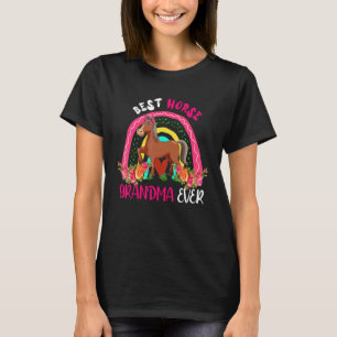 Beste paard oma ooit Schattig paard vlinderdas Boe T-shirt