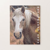 Beste Paard Ooit Gepersonaliseerde Foto Legpuzzel (Verticaal)