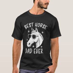 Beste paardenvader ooit grappig paard t-shirt