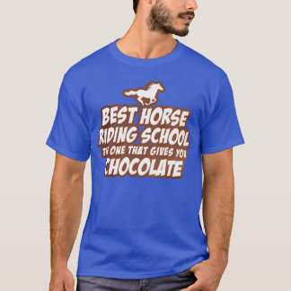 Beste Paardrijden School familie T-shirt