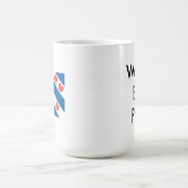 Beste Pake ter wereld - Friese vlag mok (Center)