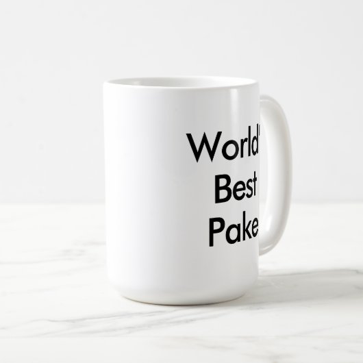 Beste Pake ter wereld - Friese vlag mok (Voorkant rechts)