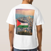 BESTE PALESTIN DESIGN T-SHIRT VOOR HEREN (Achterkant)