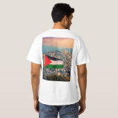 BESTE PALESTIN DESIGN T-SHIRT VOOR HEREN (Achterkant volledig)