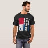 Beste Panamese vader ooit Vaderdag Panama T-shirt (Voorkant volledig)