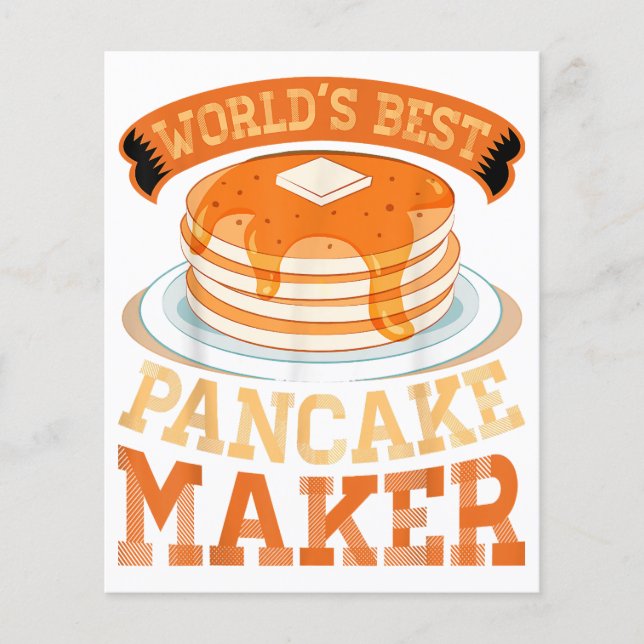 Beste Pannenkoekenmaker Ter Wereld - Grappige Pann (Voorkant)