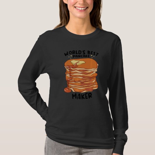 Beste Pannenkoekenmaker Ter Wereld Pannenkoeken Ba T-shirt (Voorkant)