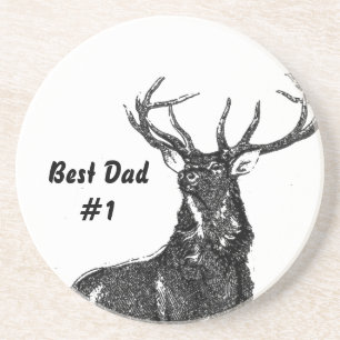 Beste pap #1  Buck Onderzetters