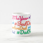 Beste pap altijd | VADERDAG Koffiemok (Center)