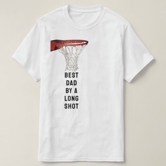 Beste pap basketbal t-shirt (Design voorkant)