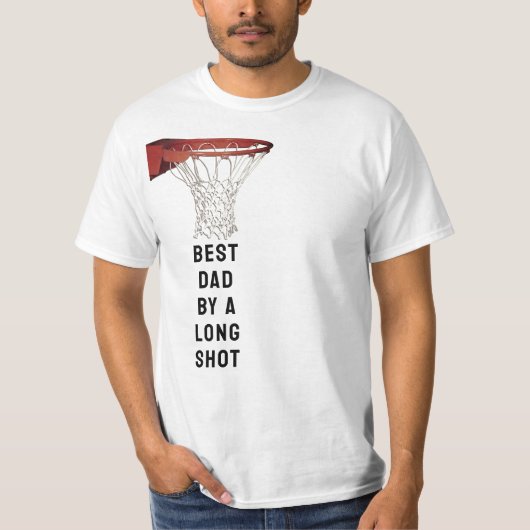 Beste pap basketbal t-shirt (Voorkant)