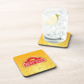 Beste pap-bier-label bier onderzetter (Rechterzijde)