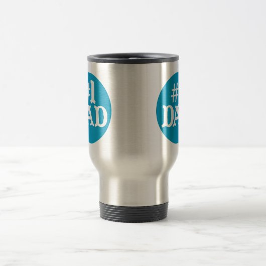 Beste pap Blauw Reisbeker (Center)