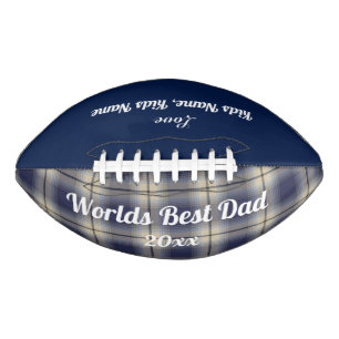 Beste pap, blauwe spelden, Kinder namen American Football