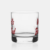 Beste pap bordeaux tekst Vaderdag Whisky Glas (Rechts)