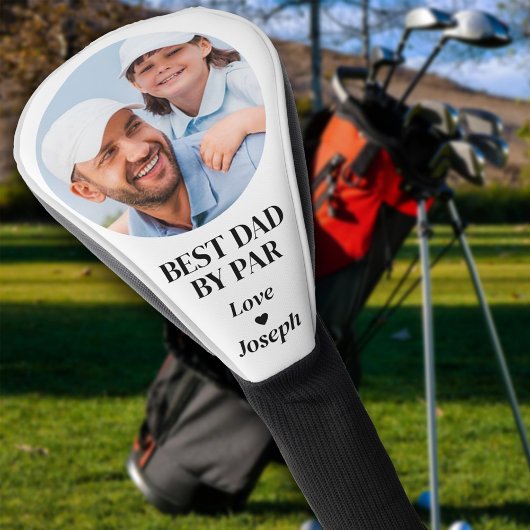 Beste Pap By Par Custom Foto Golf Lover Gift Golfheadcover