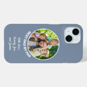 Beste Pap By Par Golf Gezegde Aangepaste foto Case-Mate iPhone Case (Achterkant (horizontaal))