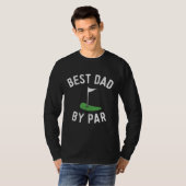 Beste Pap By Par Grappig Golf Vaderdag Gift Daddy T-shirt (Voorkant volledig)