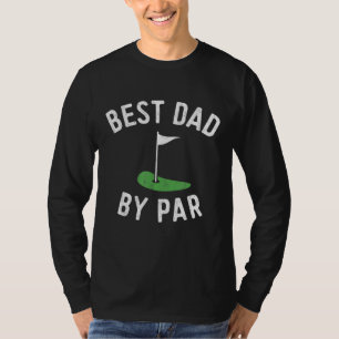 Beste Pap By Par Grappig Golf Vaderdag Gift Daddy T-shirt