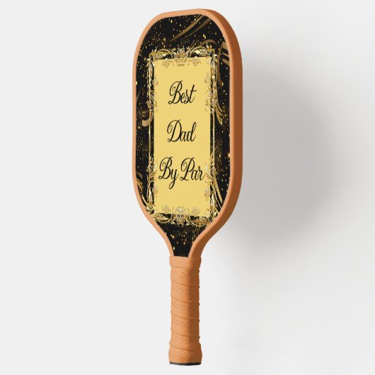 Beste Pap By Par Moderne kalligrafie Leafy Swirl p Pickleball Paddle (Links)