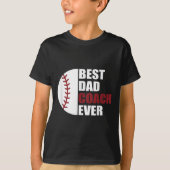 Beste Pap Coach Ooit Verkoop Vaderdag Verkoop Pap T-shirt (Voorkant)