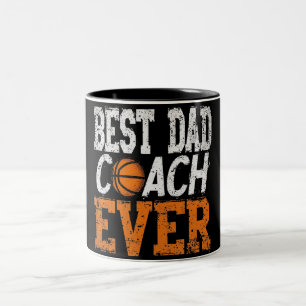 Beste Pap Coach Tweekleurige Koffiemok