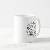 Beste pap Crown Koffiemok (Voorkant rechts)