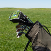 Beste Pap door Par Vaderdag Gepersonaliseerde Gift Golfheadcover (Insitu)