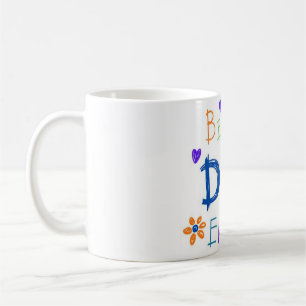 Beste pap elke-Kinder tekening Koffiemok