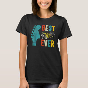 Beste pap Ever Guitar Happy Vaderdag Guitarist T-shirt