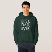 Beste pap Ever hoodie (Voorkant volledig)