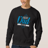 Beste pap Ever Mannen Sweatshirt (Voorkant)