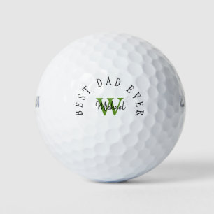 Beste Pap Ever Monogram Golfballen
