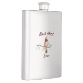 Beste pap Ever Red Kardinaal Vaderdag Classic Flacon (Rechts)