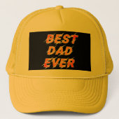 Beste pap Ever Trucker Hat Trucker Pet (Voorkant)