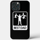 Beste pap - Funny iPhone Case (Achterkant)