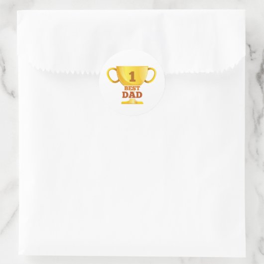 Beste pap Happy Vaderdag | STICKER