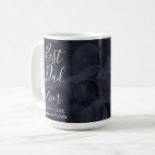 Beste pap in zwarte Vaderdag Koffiemok (Voorkant links)