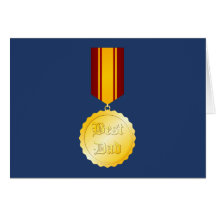 Beste Pap Medaille Broche Vaderdag
