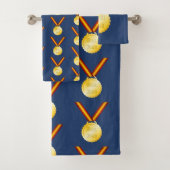 Beste Pap Medaille Vaderdag Bad Handdoek (Insitu)