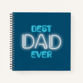 Beste pap met Happy Vaderdag | NOTITIEBOEK (Voorkant)